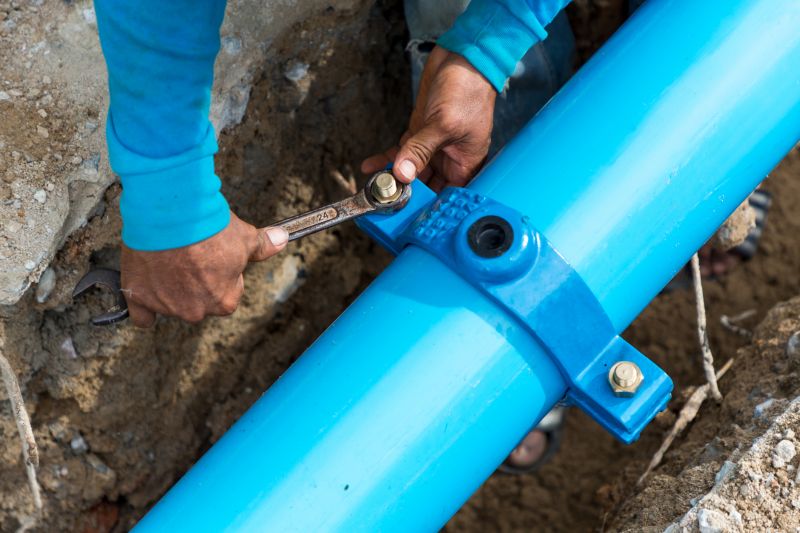 Broken Pipe Repair detail