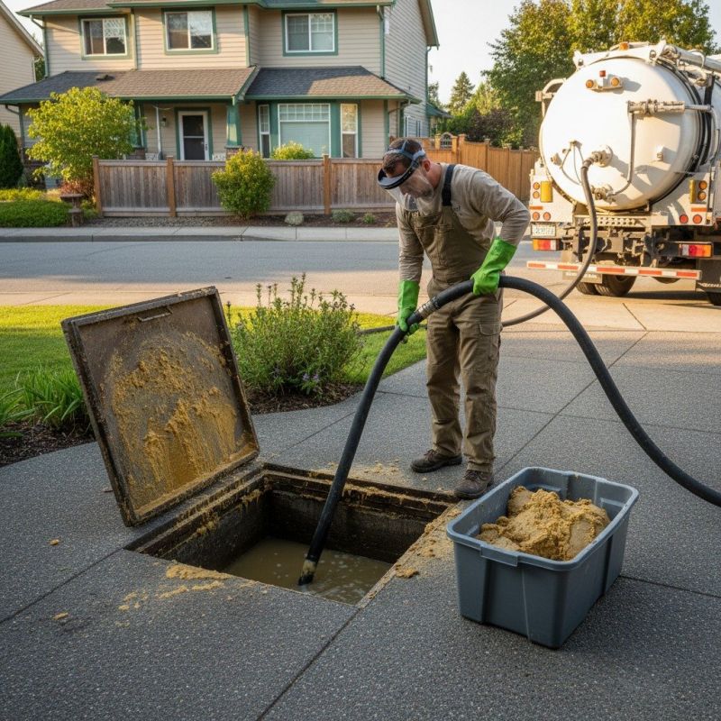 Grease Trap Pumping detail