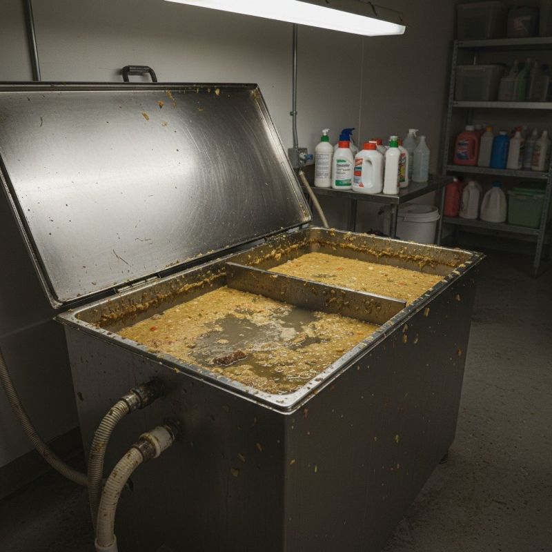 Grease Trap Pumping detail