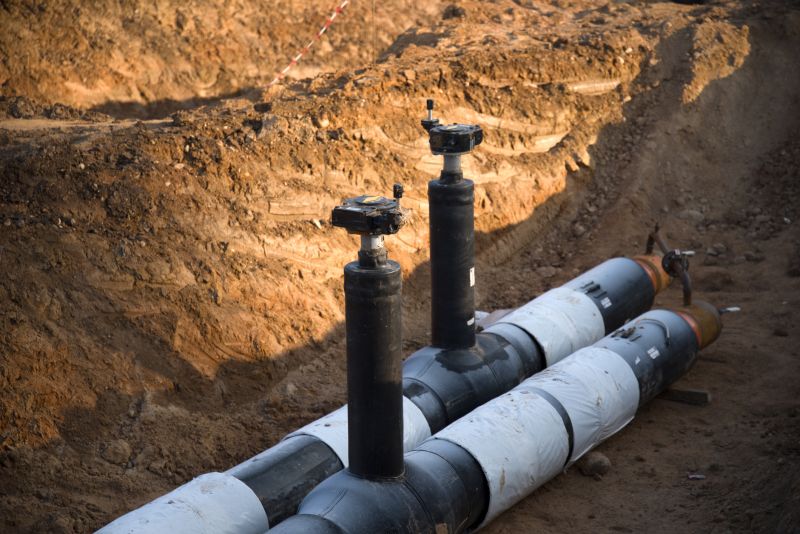 Water Line Installation detail
