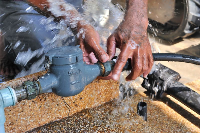 Water Line Repair detail