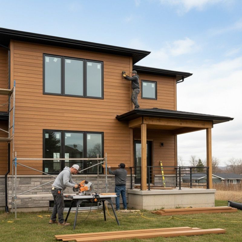Engineered Siding Installation