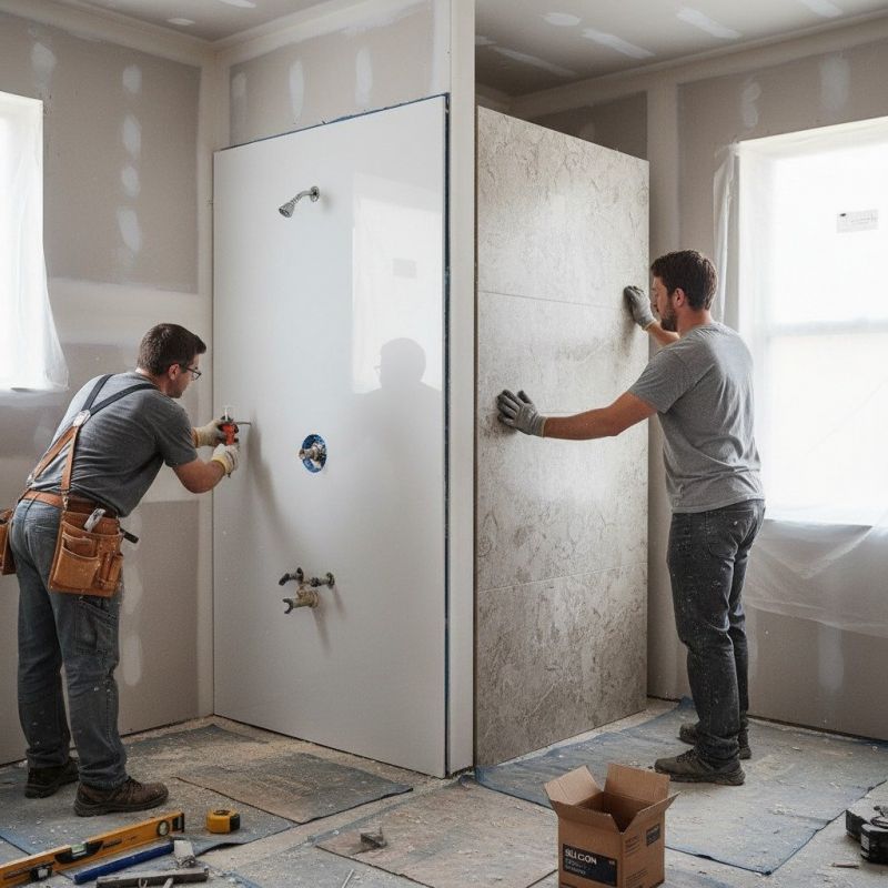 Shower Installation